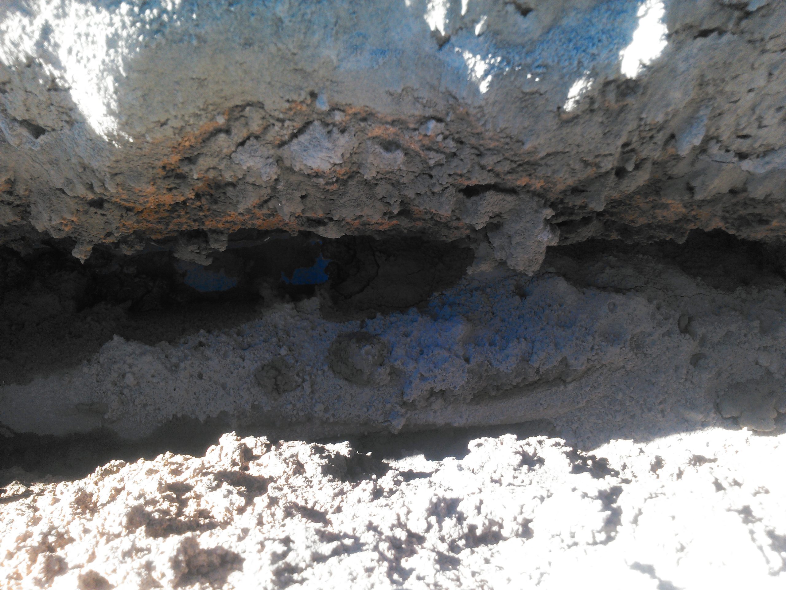Rocky pit