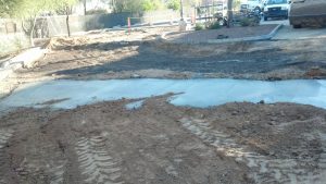 site to work on