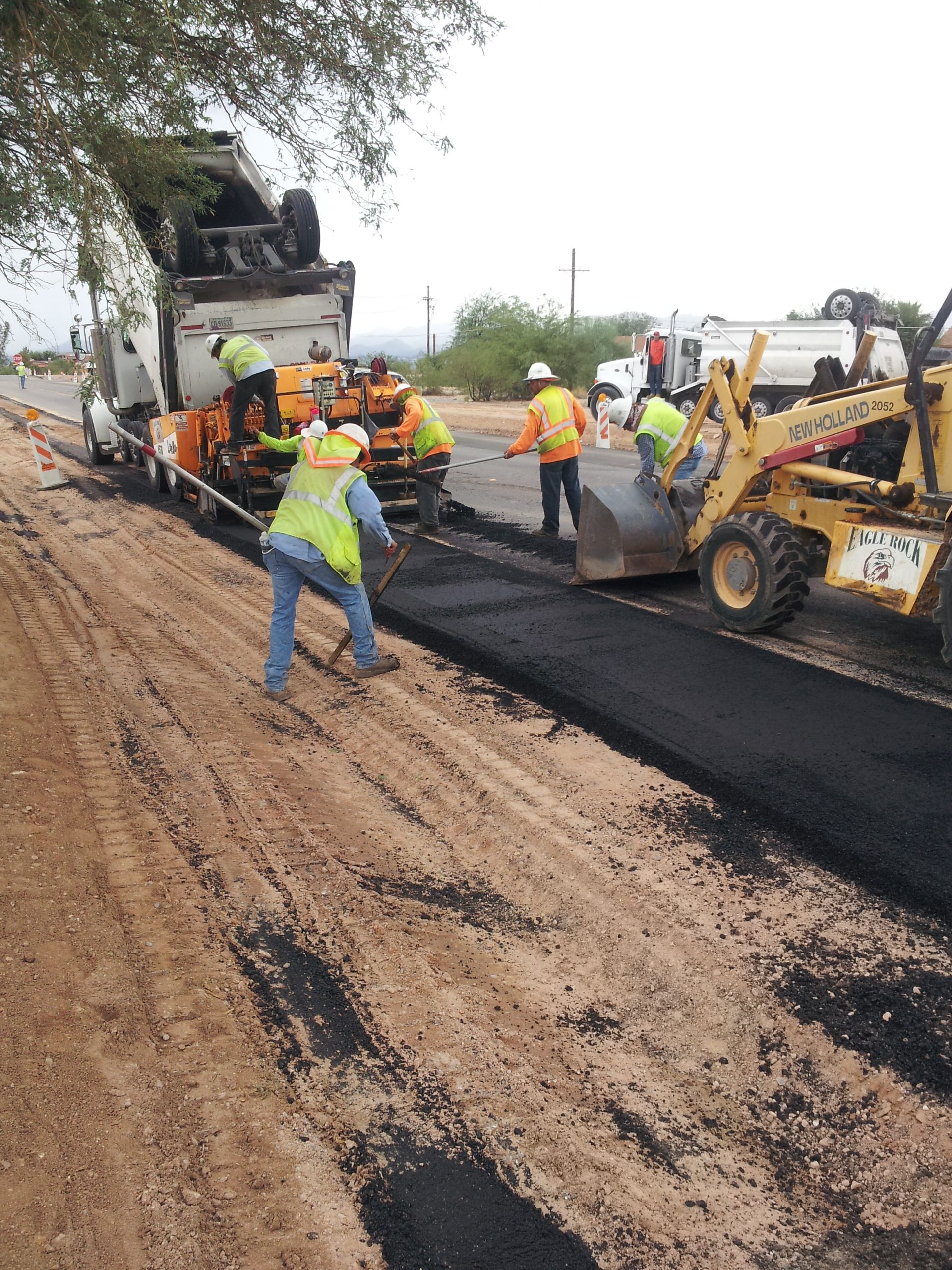fixing asphalt