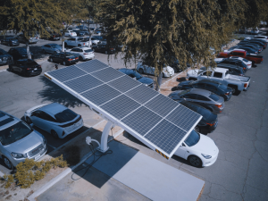 Solar charging for cars